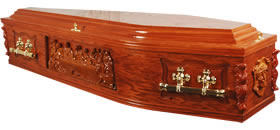 last Supper Coffin
