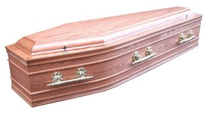 solid Oak Clonmore Coffin