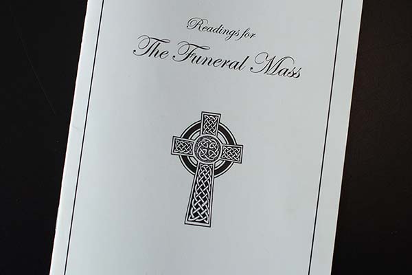Fitzsimons Funeral Directors Mass Booklets